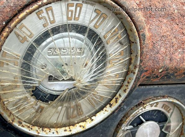 14851162 1948 BUICK SUPER Черный Вид щитка приборов