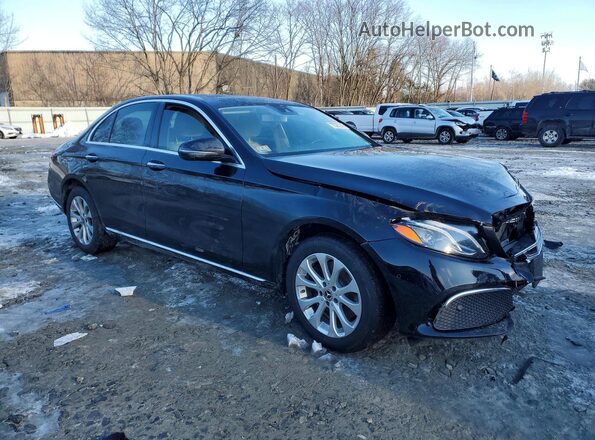 WDDZF4KB2JA357676 2018 MERCEDES-BENZ E-CLASS Black Widok z przodu