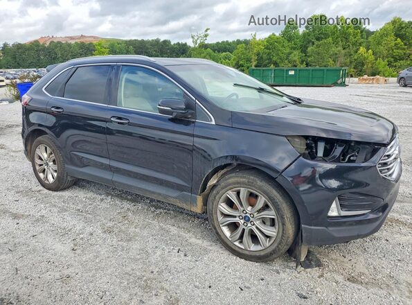2FMPK3K99LBA76708 2020 FORD EDGE Black Front view