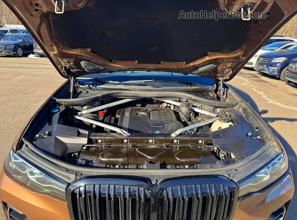 5UXCW2C09L9A00387 2020 BMW X7 Orange Widok zestawu wskaźników