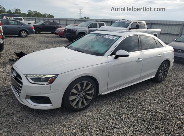 WAUHMAF48LA056044 2020 AUDI A4 White Tył lewy