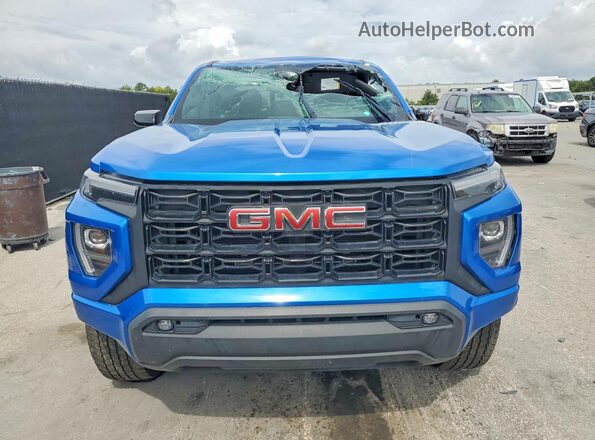1GTP5BEK5R1161196 2024 GMC CANYON Blue Widok z tyłu
