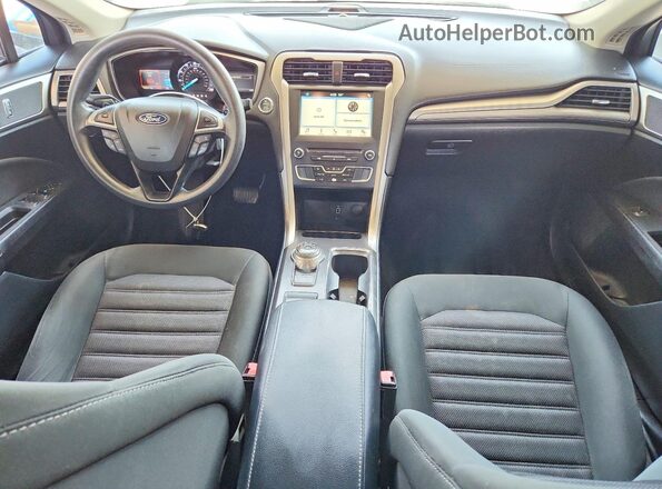 3FA6P0HD8JR137045 2018 FORD FUSION Gray ხელსაწყოთა პანელის ხედი