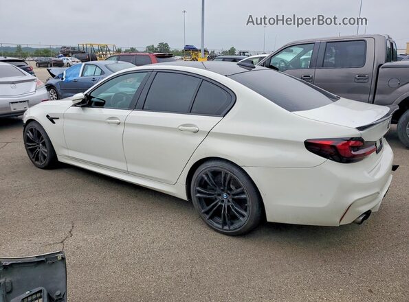 WBSJF0C5XKB284540 2019 BMW M5 White უკანა მარჯვენა