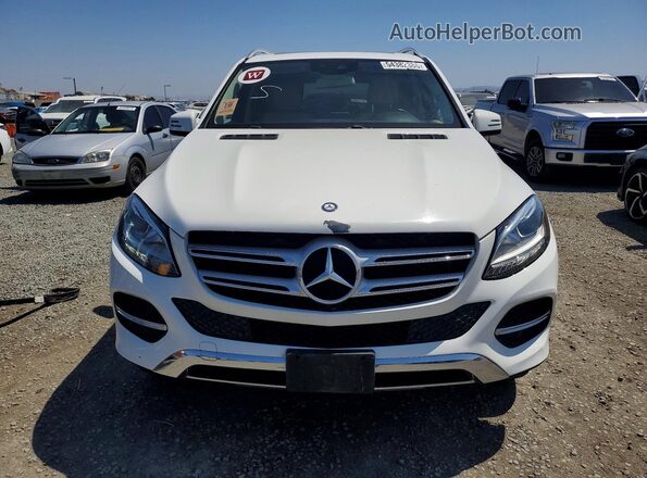 4JGDA5JB4HA843518 2017 MERCEDES-BENZ GLE Белый 