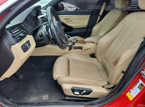 WBA4F7C38HG788346 2017 BMW OTHER Red Widok deski rozdzielczej
