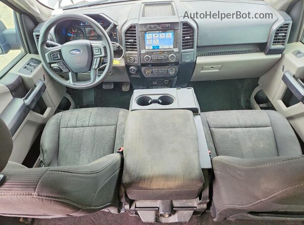 1FTEW1EP3KKC30641 2019 FORD F150 Gray Widok zestawu wskaźników