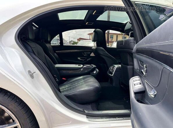 WDDUG6GB8JA367334 2018 MERCEDES-BENZ S White 