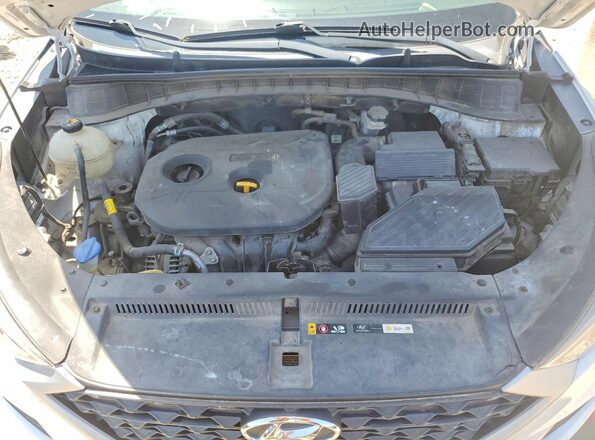KM8J2CA4XKU971354 2019 HYUNDAI TUCSON White VIN კოდის სტიკერის ხედი