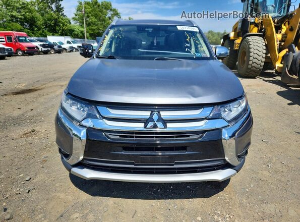 JA4AZ3A35HZ012179 2017 MITSUBISHI OUTLANDER Gray Вид ззаду