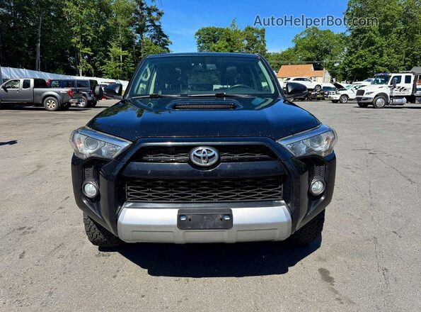 JTEBU5JR1G5373905 2016 TOYOTA 4RUNNER Black Вид салону спереду