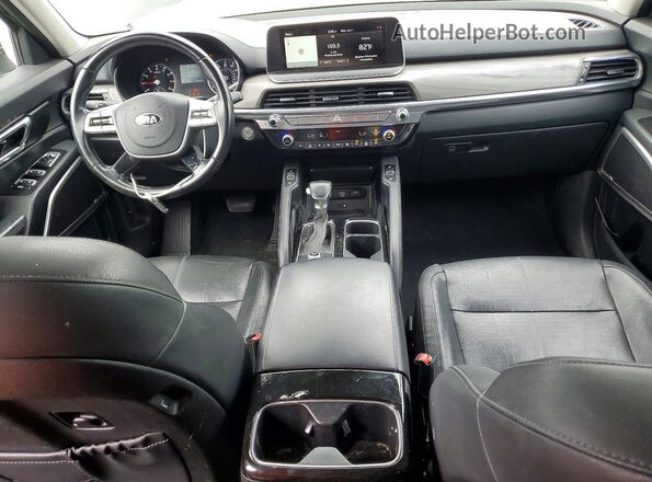5XYP34HC7MG153650 2021 KIA TELLURIDE Black Instrument cluster view