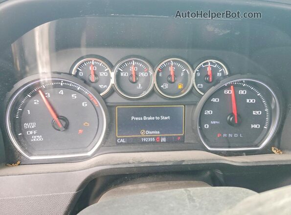 3GCUYDED7LG160700 2020 CHEVROLET SILVERADO Черный 