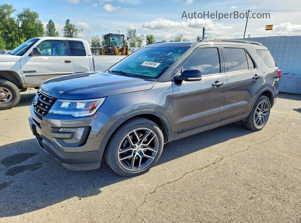 1FM5K8GT8GGA26406 2016 FORD EXPLORER Серый 