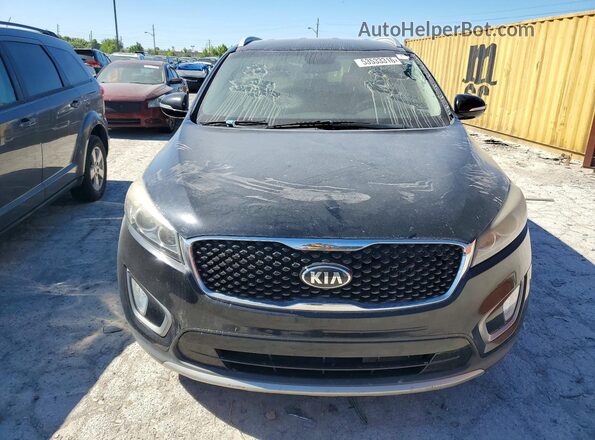 5XYPH4A11GG024303 2016 KIA SORENTO Black 
