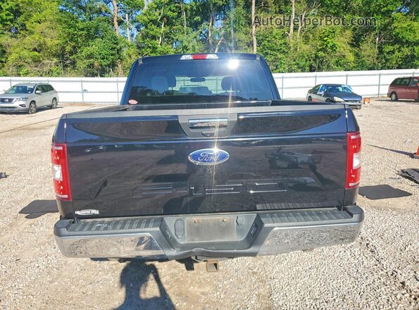 1FTEW1E50KFD22975 2019 FORD F150 Black Front interior view