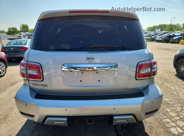 JN8AY2NC6JX502083 2018 NISSAN ARMADA Silver 