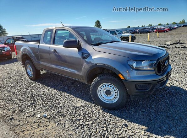 1FTER1EH9MLD18834 2021 FORD RANGER Gray Widok z przodu
