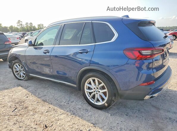 5UXCR4C0XP9R32250 2023 BMW X5 Blue Հետևի աջ
