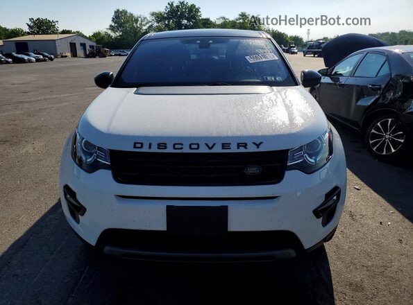 SALCR2FX6KH790887 2019 LAND ROVER DISCOVERY White Vista trasera