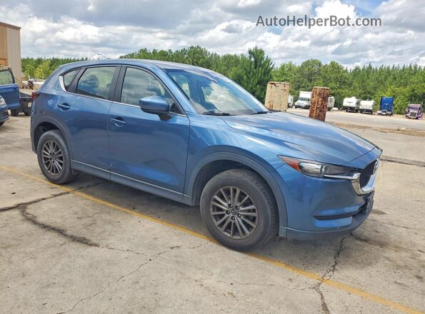 JM3KFABL8H0215813 2017 MAZDA CX-5 Blue Widok z przodu