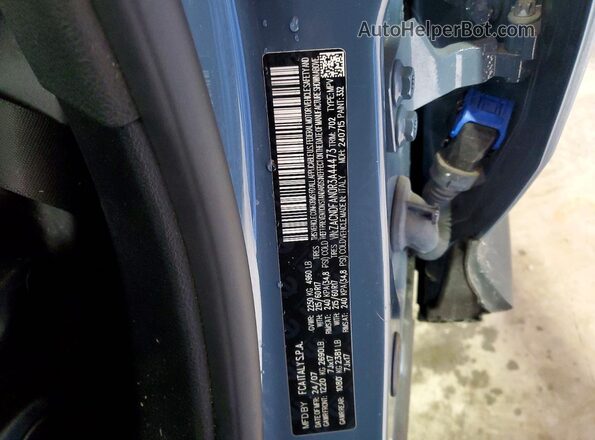 ZACNDFAN0R3A44473 2024 DODGE OTHER Blue სალონის 360-გრადუსიანი ხედი