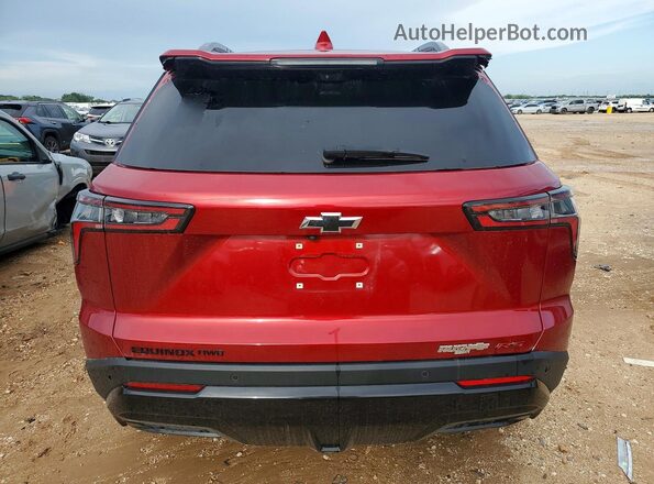 3GNAXTEG7SL108166 2025 CHEVROLET EQUINOX Red Front interior view