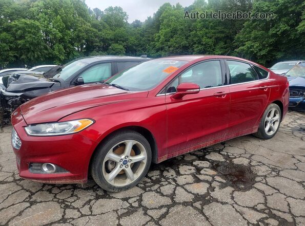 3FA6P0HD3GR295625 2016 FORD FUSION Red უკანა მარცხენა