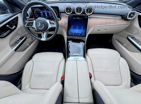 W1KAF4GB4NR042438 2022 MERCEDES-BENZ C Черный Вид задних сидений