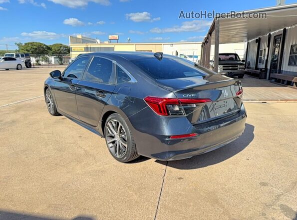 2HGFE1F95PH315794 2023 HONDA CIVIC Gray Przód prawy