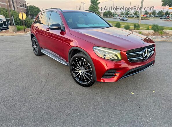 WDC0G4JB5JV079991 2018 MERCEDES-BENZ GLC-CLASS Красный 
