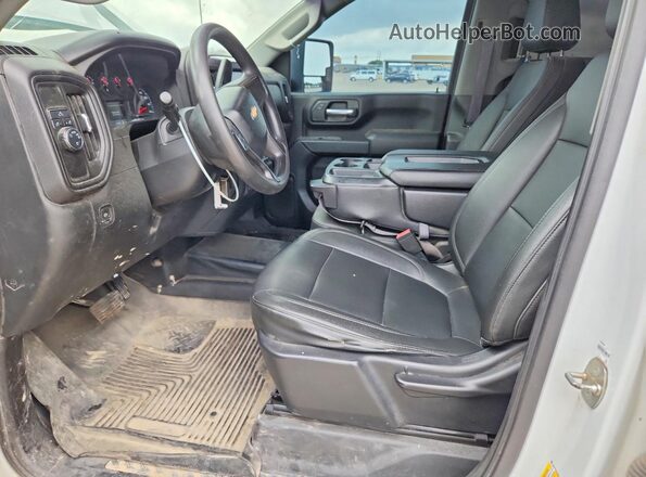 1GC2WLE75MF113640 2021 CHEVROLET SILVERADO White Dashboard view