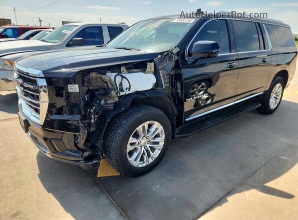 1GKS1GKD9NR275050 2022 GMC YUKON Черный Задняя левая четверть