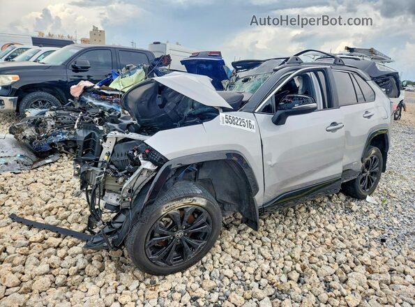 2T3E6RFV3PW045063 2023 TOYOTA RAV4 Silver Rear left