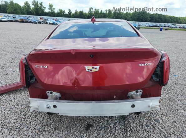 1G6DB5RK5N0119508 2022 CADILLAC CT4 Red Front interior view