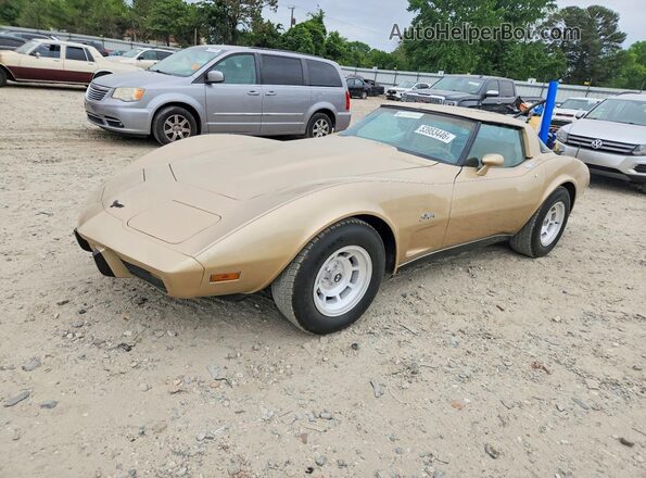 1Z8789S403398 1979 CHEVROLET CORVETTE Tan Tył lewy