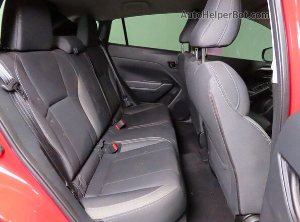 JF1GUABC7S8214221 2025 SUBARU IMPREZA Red Vista interior delantera