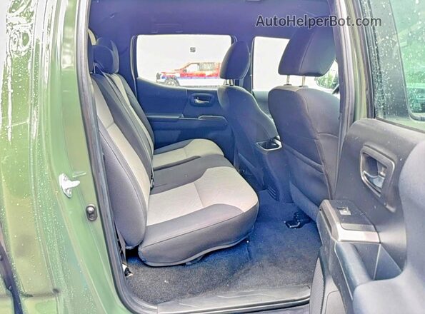 3TMDZ5BNXNM136041 2022 TOYOTA TACOMA Green წინა სალონის ხედი