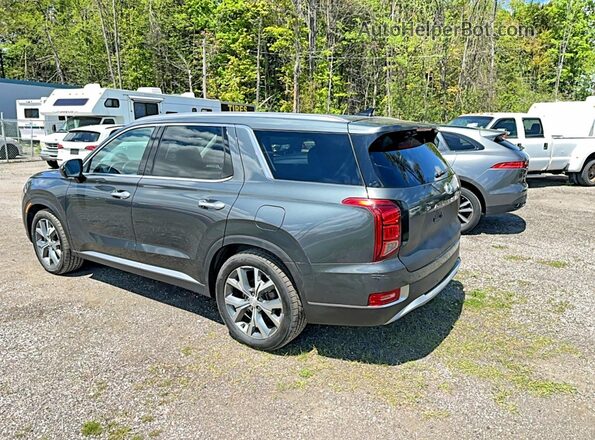 KM8R3DHE5MU213008 2021 HYUNDAI PALISADE Серый Передняя правая четверть