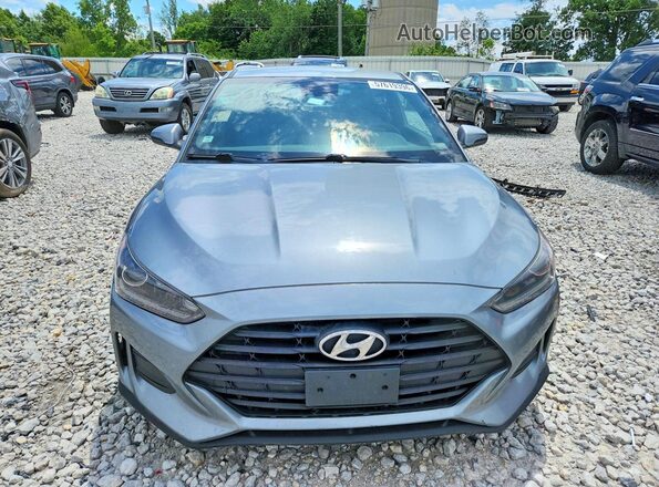 KMHTG6AF3KU017669 2019 HYUNDAI VELOSTER Gray 
