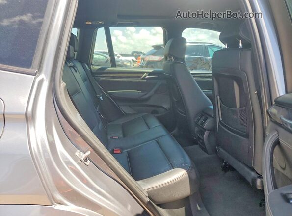 5UXWX9C50G0D78591 2016 BMW X3 Серый 