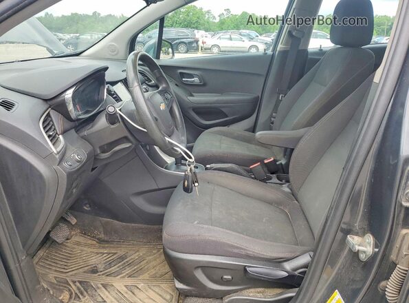 3GNCJKSBXKL341925 2019 CHEVROLET TRAX Gray 