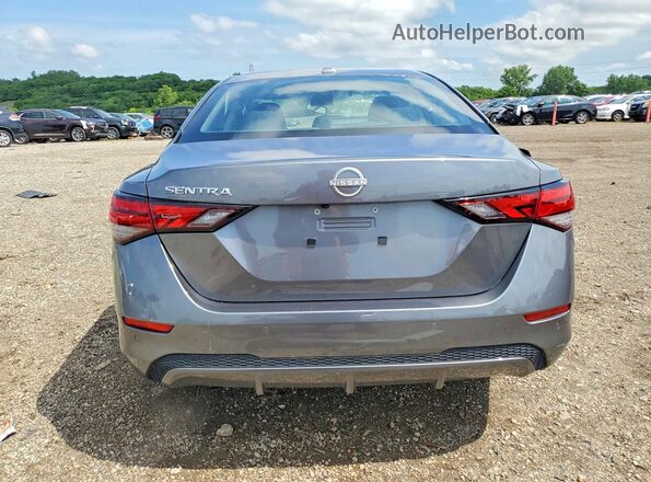 3N1AB8CV5SY351874 2025 NISSAN SENTRA Gray Widok wnętrza z przodu