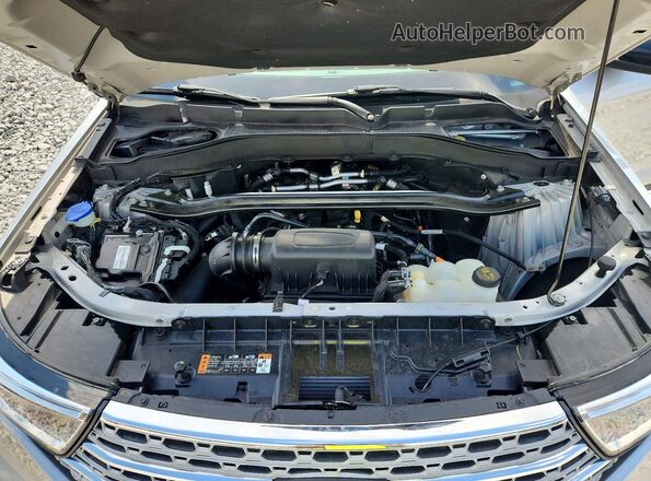 1FMSK7FH0RGA29166 2024 FORD EXPLORER Silver VIN კოდის სტიკერის ხედი