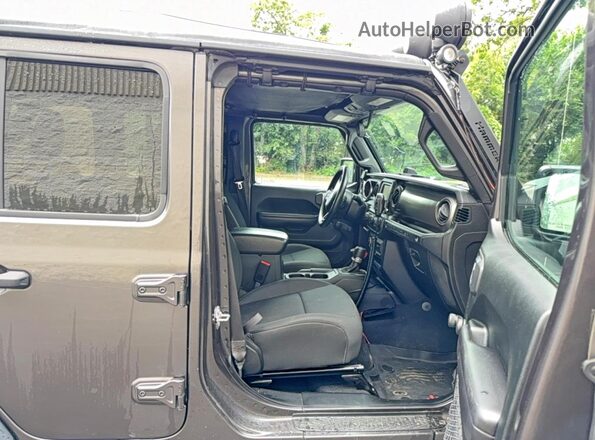 1C4HJXDG8JW171528 2018 JEEP WRANGLER Gray Հետևի տեսք