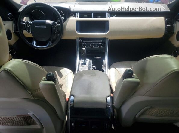 SALWR2FK5HA152956 2017 LAND ROVER RANGE ROVER Red Widok zestawu wskaźników