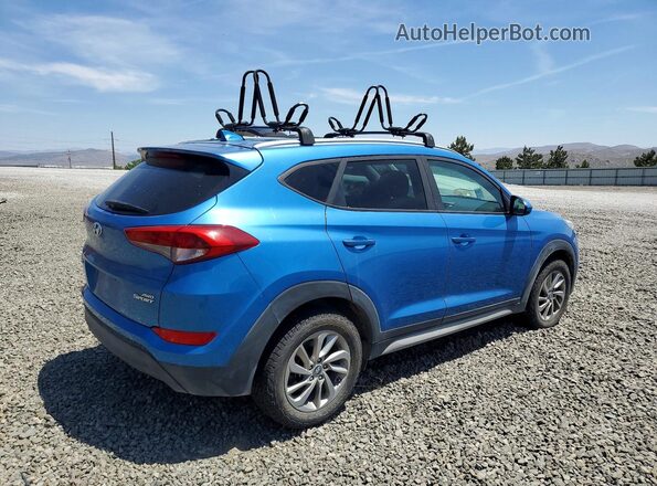 KM8J3CA4XJU652385 2018 HYUNDAI TUCSON Blue 