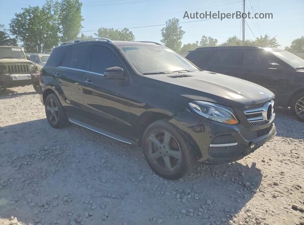 4JGDA5JB5HA819339 2017 MERCEDES-BENZ GLE-CLASS Black Widok z przodu
