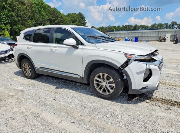 5NMS23AD0KH041818 2019 HYUNDAI SANTA White Widok z przodu