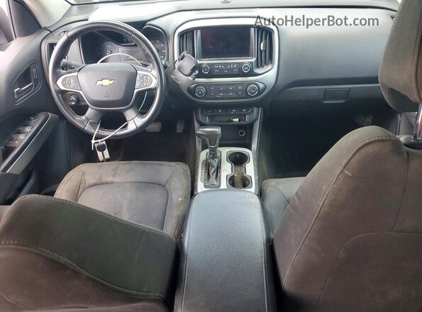 1GCGTCENXJ1100310 2018 CHEVROLET COLORADO Silver ხელსაწყოთა პანელის ხედი